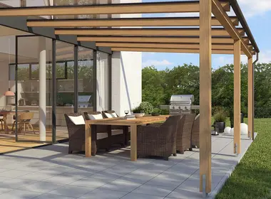 Glasverlegesystem Vitello WoodGuard®